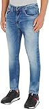 Tommy Jeans Herren Jeans Austin Slim Tapered Stretch, Blau (Wilson Light Blue Stretch), 32W / 32L