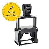 Trodat Professional 5204 Stempel - 56 x 26 mm - bis zu 5 Zeilen - Wunschtext + Logo personalisieren...