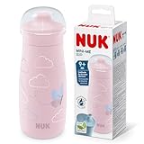 NUK Mini-Me Sip für Kleinkinder | ab 9 Monate | 300 ml | Kinderwasserflasche | auslaufsichere...