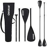 ONVAYA® SUP/Kajak Paddel | 2-in-1: Stechpaddel & Doppelpaddel | Für Stand-Up-Paddling, Kajak,...