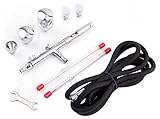 Fengda Airbrush FE-183K Präzisions-Dual-Action-Airbrush-Set für Schwerkraftzufuhr mit 3...