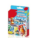 AEIXYA UNO Italian Brainrot Kartenspiel, Tung Tung Tung Tung Sahur,Geeignet Für 2-10 Spieler,...