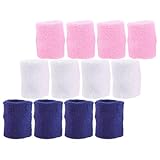Ciieeo 12 Stück Elastische Handgelenkbandagen aus Baumwolle Atmungsaktive Sport für Jugendliche...