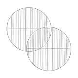 Amazon Basics Grillrost, ca. 37.3 cm, 2 Stück, silberfarben