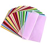 400 Blatt Transparentpapier Bunt, 36 Farben Seidenpapier, Tissue Paper DIN A4, Glanzpapier zum...