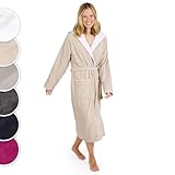 Blumtal Bademantel Damen Frottee in M aus 100% Baumwolle - OEKO-TEX zert. Sauna Bademantel Damen...