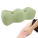 Kniehebkissen – Keilkissen zur Beinstütze aus Memory-Schaum | verstellbares Fußerhöhungskissen,...