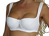 wundershop Balconett Halbschale Push up Bügel/Dirndl BH in Mehreren Farben 70 75 80 85 90 95 100 A...