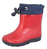 Beck Unisex Kinder Basic Gummistiefel, Rot, 25 EU