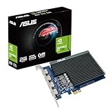 ASUS GeForce GT 730 2GB DDR5 Grafikkarte (4x HDMI, Single-Slot-Design, passive Kühlung, GPU Tweak...