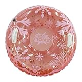 RNXRZANK Aufblasbare Schneeschlitten, 85 cm Durchmesser, kältebeständig, Cartoon-Schlitten mit...