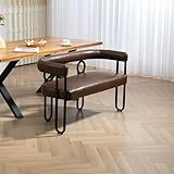 Arhatreya 2 Sitzer Sofa Gästesofa Modern Couch, 2er Sitzsofa mit Rückenlehne, Polstersofa für...