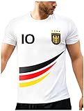 DE FANSHOP Deutschland Fussball Trikot Kinder mit gratis Wunschnamen und Nummer #D4 EM 2021 2022...