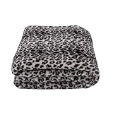 MB Warenhandel24 Wohndecke Felldecke Kuscheldecke Tiermotiv Tierprint Leopard luxuriöse Cashmere...