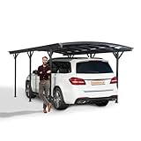 Grindi - Carport Überdachung Abstellplatz Pavillon - 505x300x220 - Tilos I - wasserdichtes &...