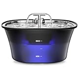 BalimoPet Katzenbrunnen, Trinkbrunnen für Katze 2,5L, Ultra leise Wasserbrunnen für Katzen,...