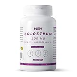 HSN - Colostrum | 500 mg | Mit 30% Immunglobulin G | 2000 mg Tagesdosis | Vegetarisch, glutenfrei,...