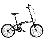 Nilox - Bike X0 - Klapprad - Einfach zu Transportieren - Modernes Design - Mit Mattem Stahlrahmen -...