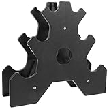 TOKIDNY Schwerlast Hantelständer für Kurzhanteln aus Hochfestem Kunststoff Dreistöckiges...