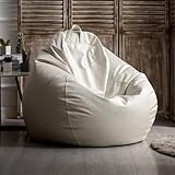 Sitzsack für Erwachsene, Kunstleder, wasserdicht, große Outdoor-Liege, kein Füllstoff...