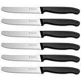targzier Frühstücksmesser 6 Stück,Hochwertige Edelstahl Tafelmesser,Langlebiges...
