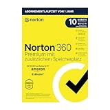 Norton 360 Premium mit extragroßer Backup-Kapazität – Amazon Exklusiv* 75GB zusätzlicher...