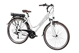 F.lli Schiano E-Ride, E Bike Trekking 28 Zoll, 36V 14.5Ah Abnehmbarer Akku, Motor 250W 40Nm,...