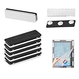 Firavggu 12 Paar Fliegengitter Fenster Clips Magnet Clips Selbstklebende Fliegengitter...