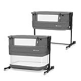 Kinderkraft NESTE GROW 3 in 1 Babybett, Beistellbett baby, Kinderbett ab Geburt für 2 Jahre, mit...