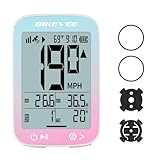 Bikevee GPS Fahrradcomputer Kabellos Wasserdicht 2.4 Zoll FSTN Display IPX7 28h Akkulaufzeit...