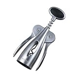 KESPER | Korkenzieher - Hebelkorkenzieher, robust und elegant | Maße: ca. 18,5cm Länge | Edelstahl...