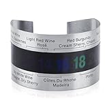 Wein Temperatur, Weinthermometer Edelstahl Wein Lcd Thermometer Flasche Bier Rotwein Armband...