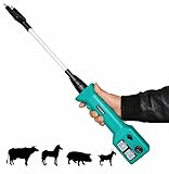 Viehtreiber Elektro, Elektrischer Tierbetäubungsstab, Viehtreiber Wiederaufladbarer Wasserdichter...
