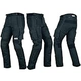 Motorcycle Motorradkombi Frauen Damen Sommer Winter Gepanzerte Textilwasserdichte (Hosen, XXL)