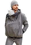 Be Mama - Maternity & Baby wear Wasserdichte ALL-WEATHER 2in1 - Männer - Tragejacke &...