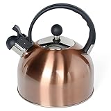 Wasserkessel Für Induktion 2,5 L Pfeifen-Teekessel Aus Edelstahl, Pfeifen-Teekanne Mit...