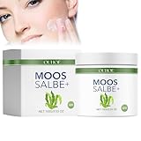 100G Moossalbe Plus, Moossalbe Gesicht Falten Testsieger, Mooscreme gegen Falten Gesicht, Aktiv...