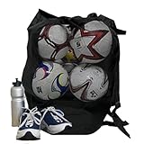 Generisch Fußball-Netztasche, Netz-Basketballtaschen mit Kordelzug -...