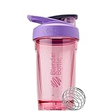 BlenderBottle Strada Shaker-Becher, perfekt für Protein-Shakes und Pre-Workout, 680 ml, Violett