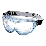 3M Fahrenheit Schutzbrille 71360-00012, Vollsichtbrille, Kratzfest, Staubdicht, bequeme Passform,...