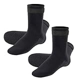 XFSRG Neoprenschuhe Wasserdicht Neoprensocken Anti-Rutsch Tauchsocken für Wassersport und...