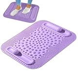 Fußmassagebad - Reflexzonenmatte mit Doppel -Roller -Tracks, 5 -Zonen -Design für...