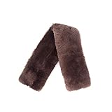 Merauno® Lammwolle Gurtschoner Sattelgurtschoner aus echtem Merino Lammfell, idealer Schutz für...