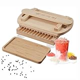 KHZKHC Manuelle Tapiokaperlenmaschine, Perlenkugel-Herstellungsmaschine, Durchmesser 15 Mm (3 G), 19...