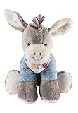 Sterntaler Spieluhr M Esel Emmi – Babyspieluhr aus Flausch & Jersey - Kuscheltier waschbar mit...