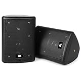 Power Dynamics ODS40B - Lautsprecher Boxen - 2er Set - 75 Watt - 2-Wege Wandlautsprecher für die...