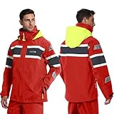 Navis Marine Segeljacke Herren Wasserdicht offshore, Atmungsaktiv mit Reflektionen - ideal für...