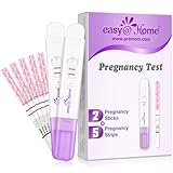 Easy@Home Schwangerschaftstest Frühtest Ultraempfindlicher Frühschwangerschaftstest: Pregnancy...