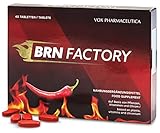 BRN Factory. 40 rote Tabletten. Mehr Kraft aus der Natur. Nur 2 Tabletten pro Tag. Einfach...