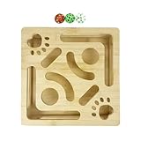 Generico Spiele der Anreicherung für Katzen – Interaktive und lustige Puzzle-Box für Katzen,...